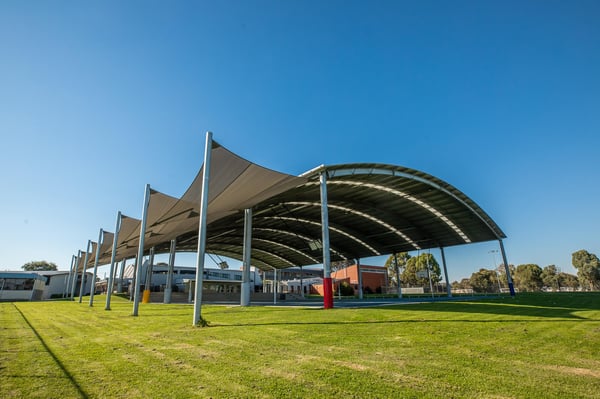Do I need a permit for a fabric structure or commercial shelter project?