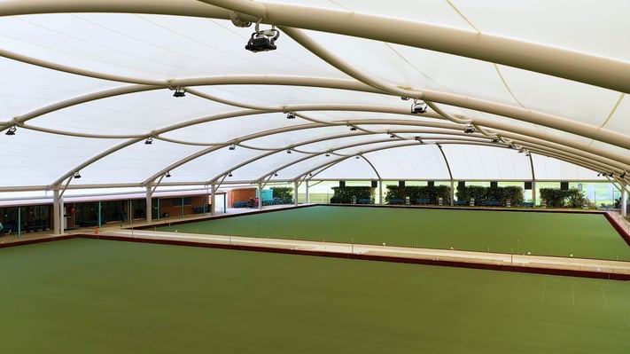 How much does a bowling green cover cost?