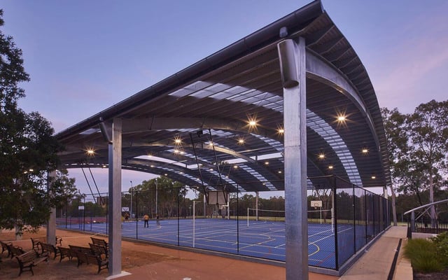 Integration of lighting in a canopy